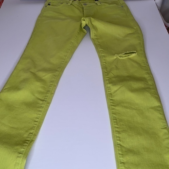 AG the Stilt Cigarette Leg Neon Jean - Picture 8 of 16